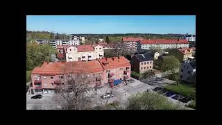 Vackra Torshälla från luften