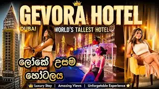 World's tallest hotel - GEVORA Hotel, Dubai🇦🇪#best #food #hotel #sogna2 #gevorahotel #love #flowers