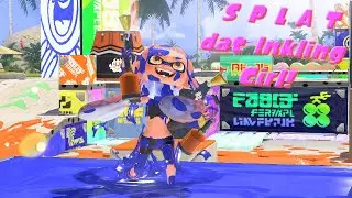 LIVE STREAM - 1-hour Splat Dat Inkling Girl Party / Salmon Run