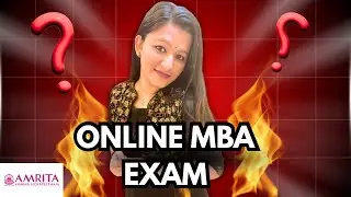 All About My Online MBA Exam ✍️l ഓൺലൈൻ ആയി പഠിക്കുന്നവർ ഇതൊന്ന് ശ്രദ്ധിക്കുക‼️#onlinemba #amrita
