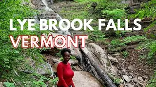 Hiking to the most beautiful waterfall in Manchester, Vermont | Lye Brook Falls