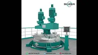 SM.A.SBT AĞIR DEVİRLİ SABİT MİKSERLER / STATIONARY LOW SPEED MIXERS
