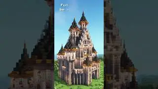 Medieval Castle Base 🏰 #shorts #minecraft #castle