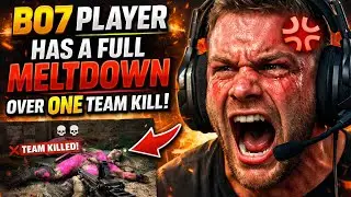 BO7 Player Has A FULL Meltdown Over ONE Team Kill!!! 