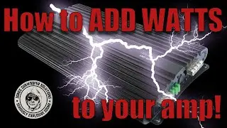 How to Add Watts to Your Amp by Jones Subwoofer Solutions JSS
