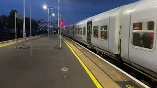 Alstom Coradia juniper Class 458/4 departing Clapham Junction