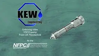 KEW Engineering unbox the Beinlich VISCO.pump progressive cavity screw pump from UK Flowtechnik