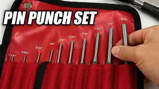 Roll Pin Punch and Hammer Set by Twod Unboxing