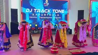 Punjabi Wedding 2025 💃 Live Gidha Performance | NRI Wedding Special | DJ Tracktone Kapurthala