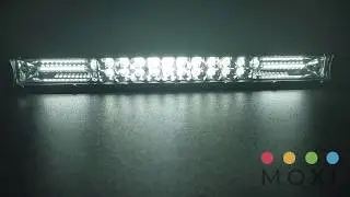 Barra Led Faro 40 Hiper Led 12 Pulgadas Luz Blanco Con Base LBLD 111