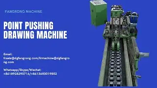 Point Pushing Drawing Machine / Copper Wire Drawing Machine / Cold Drawing Machine