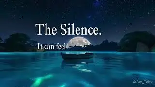 Calm silence and cricket sounds for relaxation, focus, meditation, and stress relief.