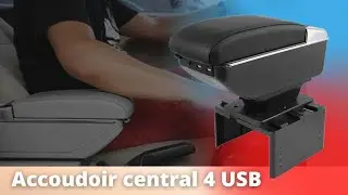 Accoudoir central de voiture USB