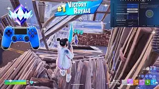 Fortnite Reload is EASY for the BEST PS4 Controller player + Best Controller Settings | Ps5 120FPS