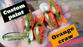 КАК РИСУНИТЬ ПРИМАНКИ АЭРОГРАФИЕЙ &mdash; ОРАНЖЕВЫЙ РОБ &mdash; ЗЕЛЕНЫЕ ПРИМАНКИ
