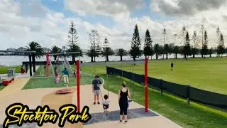 Having Fun at Stockton Park #lifevlogs #australianparks #nsw