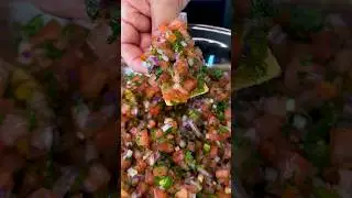 Authentic Pico de Gallo Homemade Salsa Easy Recipe #shorts