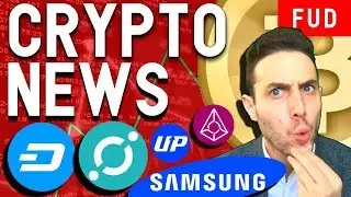 Has Bitcoin Hit Bottom? Icon Partners Samsung, Huawei Crypto Phones, UpBit $REP $XLM $DASH