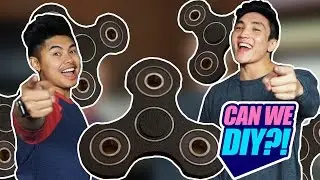 CAN WE DIY?! | FIDGET SPINNER?!