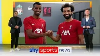 MOHAMED SALAH WELCOMES ALEXANDER ISAK TO LIVERPOOL 🔴🔥