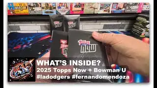 2025 Topps Now Dodgers Team Sets + Fernando Mendoza Heisman Trophy Card | MLB + College Football