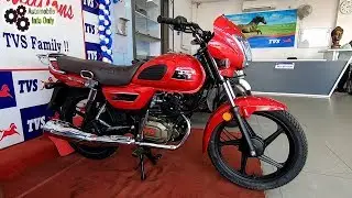 2019 TVS Radeon Duralife Volcano Red 110cc Review