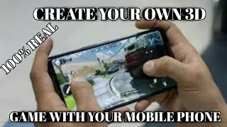 How to create 3d games on your mobile phone without coding in 2020 (no clickbiat)#struckd #trending