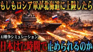 【72時間侵攻計画】もしもロシア軍が北海道に上陸したら？3日で制圧するはずだった作戦が、なぜ逆に3日で崩壊したのかを追う