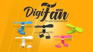 Introducing Digi Mini Fan! Strictly for the COOL people!