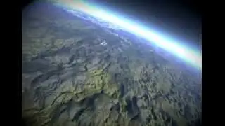 Real-time Procedural planet renderer in Java: Video 2