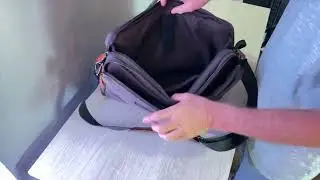 Messenger computer bag with cool features from ESTARER