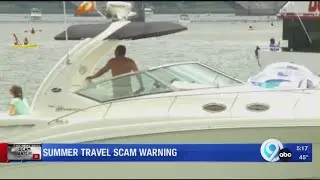 Summer travel scam warning