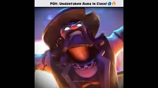 Undertaker in Clash of Clans is Scary 💀🔥 #clashofclans #wwe #undertaker