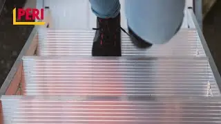 SCAFFOLDING | PERI UP stairs broader & deeper stairs (EN)