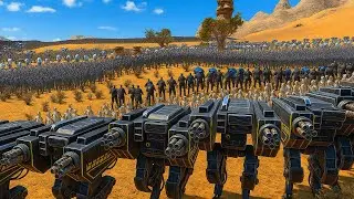 COPS & SOLDIERS' LAST STAND! vs 4.2M Alien & Demon Horde! | UEBS 2