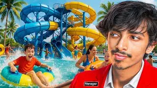 Я УЛУЧШИЛ СВОИ ГОРКИ! | Waterpark Simulator #6