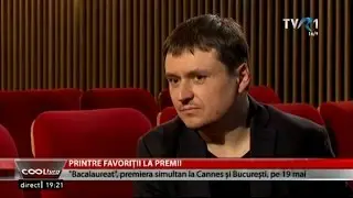 Interviu cu Cristian Mungiu despre filmul Bacalaureat aflat în cursa pentru premii la Cannes