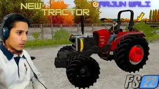 Arjun Tractor La Aaya 🔥💪 | New Tractor Power Test 🚜 | FS22 #ArjunTractor #NewTractor #FS22