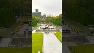 Hiroshima, Japan - Peace Memorial Park and Atomic Bomb Dome
