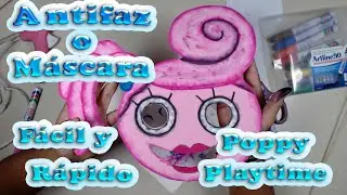 ¡¡DIY!! Como hacer un Antifaz o Máscara de Poppy Playtime de fomi fácil y rápido
