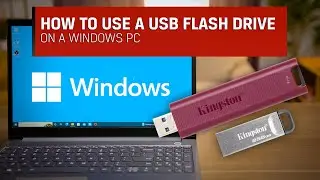 Использование USB-накопителя на ПК с ОС Windows