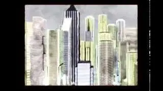 city watercolor sketch&toon