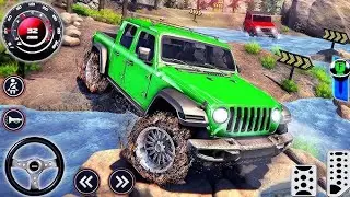 Mud Jeep Offroad Driving Simulator - 4x4 SUV Prado Derby Luxury Rocks - Android GamePlay