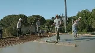 CGI construction Projet Ecluse 2.0 coulage b&eacute;ton (avec titre)
