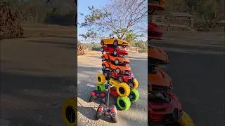 😲Racing Seven remote control RC moka  cars how to drive  🏎️||#shorts