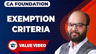 Exemption Criteria For CA Exams 2025 | CA Foundation May 2025 | Exemption Rules & Regulations in CA