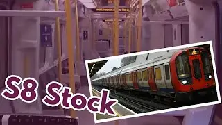 London Underground S8 Stock | Interior/Walkthrough | Metropolitan Line (Transport for London)