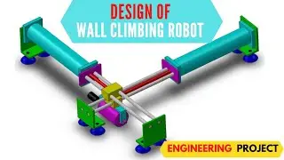 DESIGN OF WALL CLIMBING ROBOT| DIY Wall Climber Robot for Glass Cleaning using Vacuum Suction