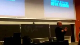 NGJ 2012 Opening Speaker - Uffe Elb&aelig;k - Minister of Culture