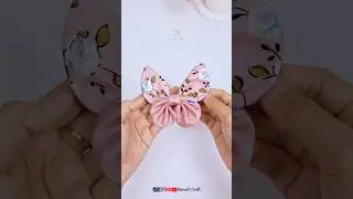 Create a STUNNING Butterfly Bow with Circle Shape!